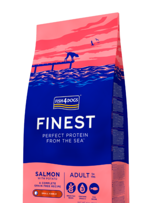Fish For Dogs – F4D Alimento Seco Completo Para Cão Mini Adulto de Salmão e Batata 6Kg